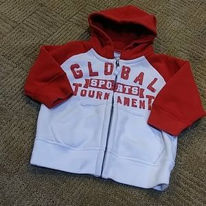 Childrens place zip up sweatshirt hoodie 18 mos